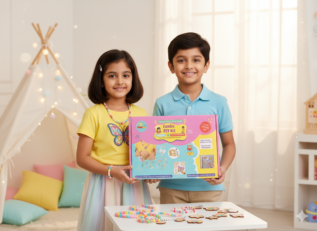 Tarakid Jewellery Making & Fridge Magnet Combo DIY Kit