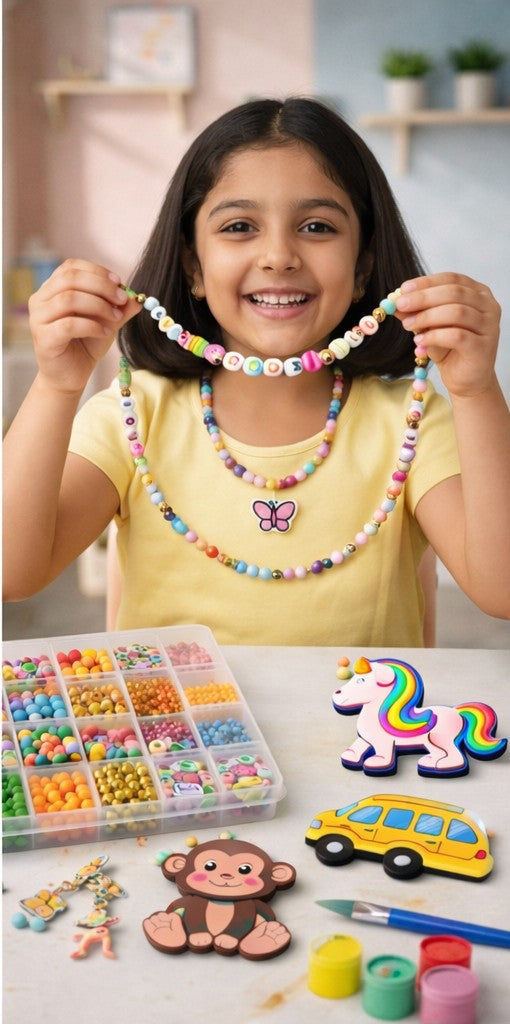 Tarakid Jewellery Making & Fridge Magnet Combo DIY Kit