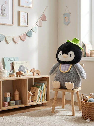 Penguin soft toy