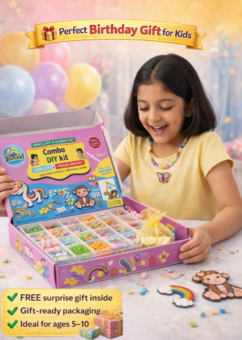 Tarakid Jewellery Making & Fridge Magnet Combo DIY Kit