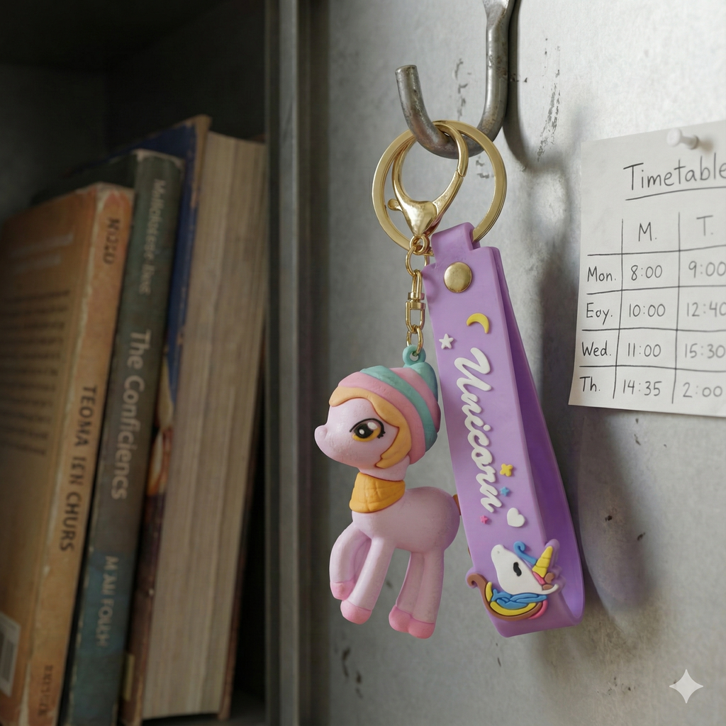 Cute Unicorn Keychain | Pastel Bag Charm & Everyday Gift Accessory