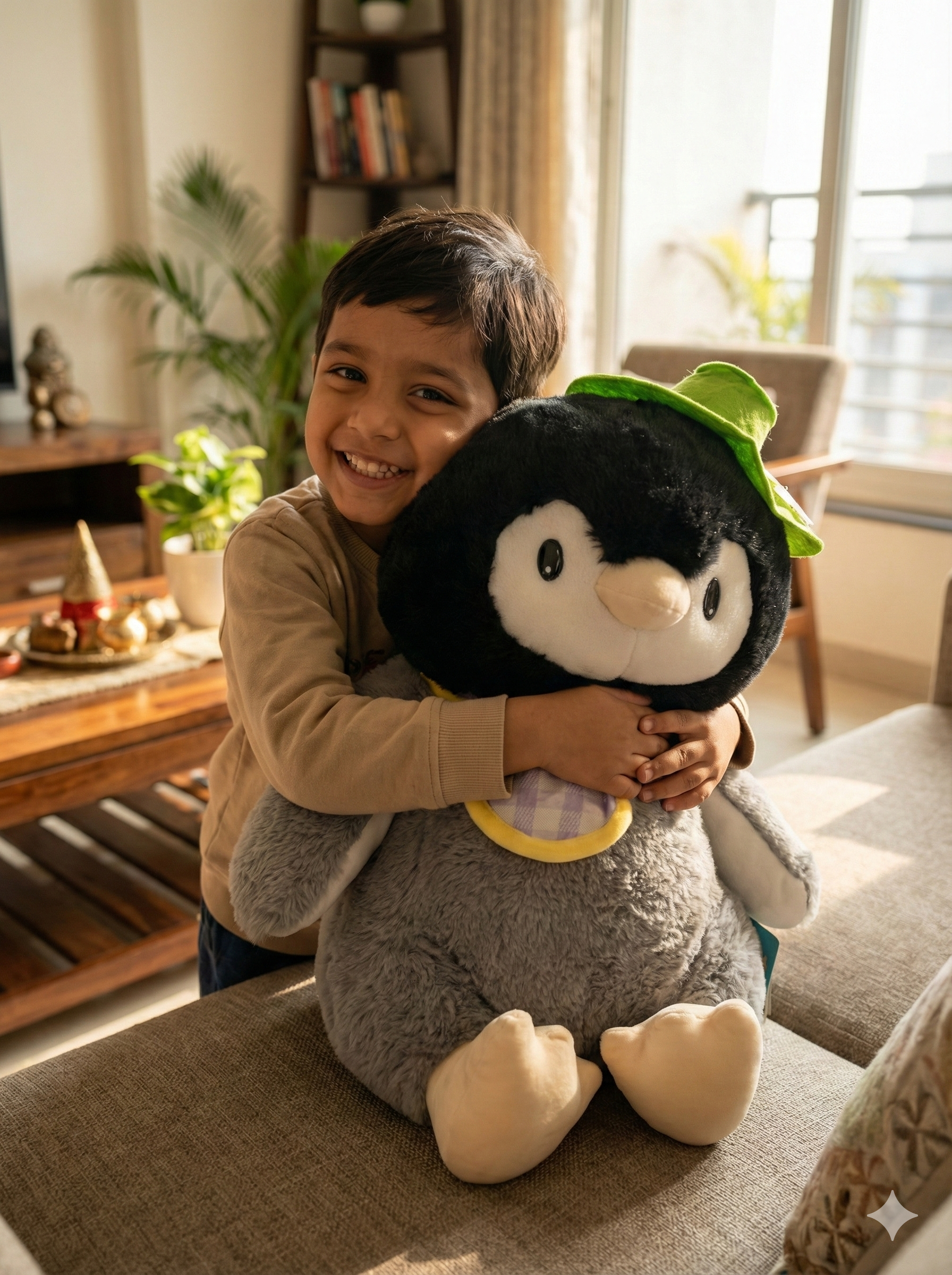 Penguin soft toy