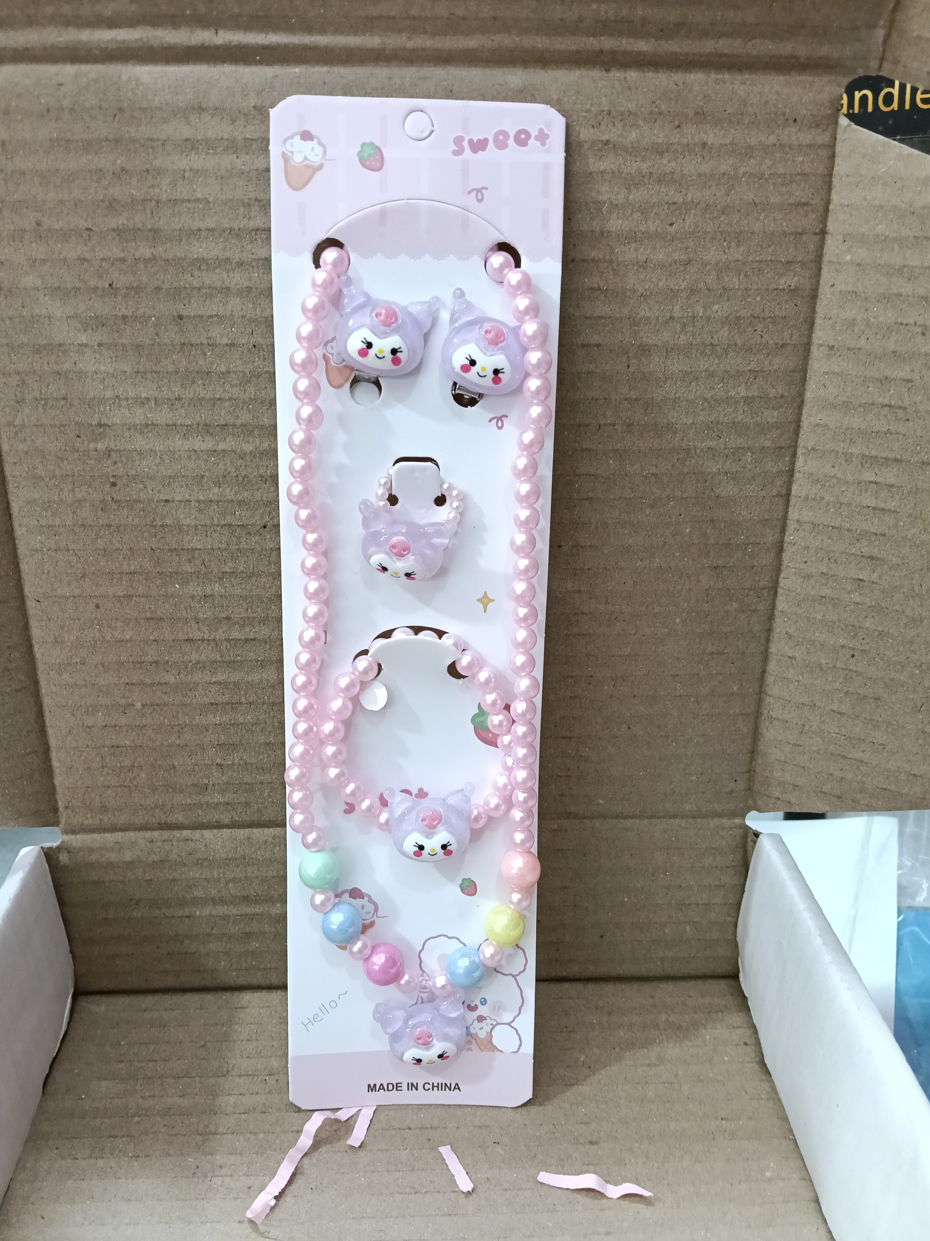 Kuromi Accessories Gift Box for Kids