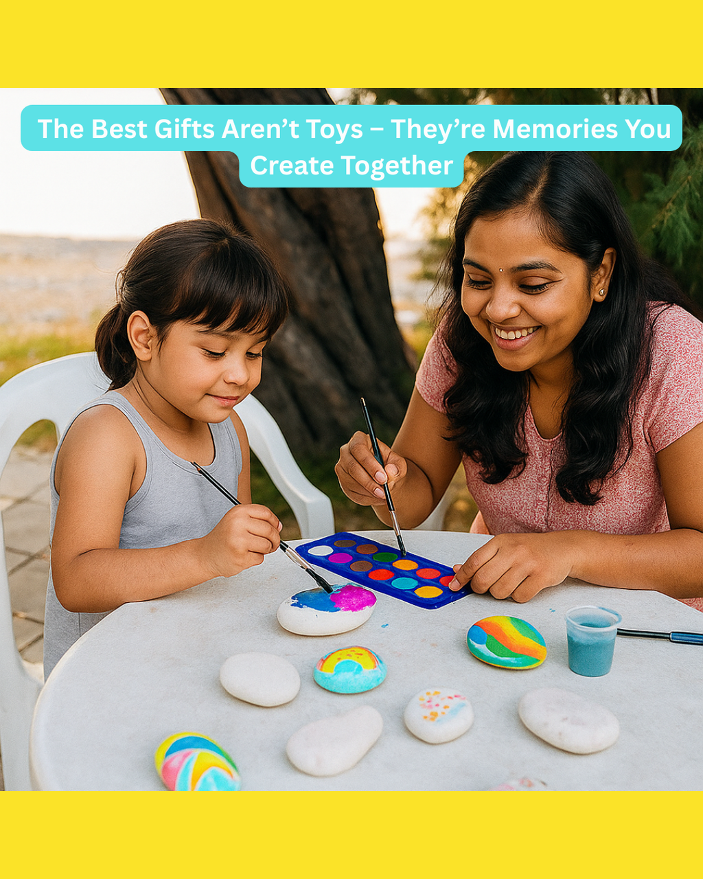 Tarakid Rock Painting Kit for Kids Ages 4–12 with Mission Game & Surprise Gift |